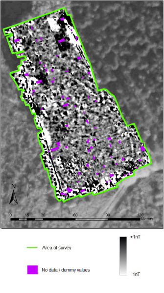 Thynghowe magnetometer survey results 2017