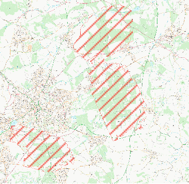 0.5m resolution LiDAR data coverage in Sherwood Forest 