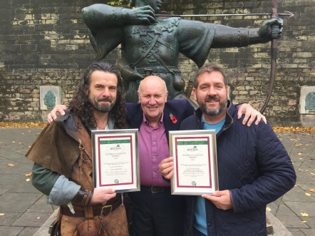 Robin Hood Sherwood Forest Award Community Archaeology Nottingmhamshire