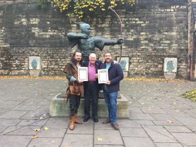 Robin Hood Sherwood Forest Award Community Archaeology Nottingmhamshire