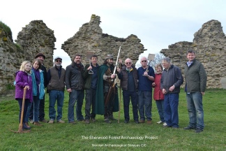 Robin Hood and the Shewood Forest Archaeology Project at King John's Palace