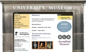 Nottingham University Archaeology Museum