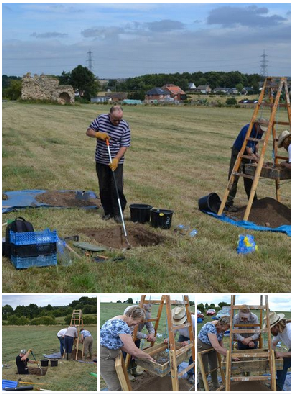 Community Archaeology Nottinghamshire Mercian Archaeological Services King John's Palace Sherwood Forest