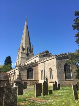 Edwinstowe church aligns on St Edwin's Day