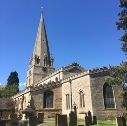 Edwinstowe church aligns on St Edwin's Day