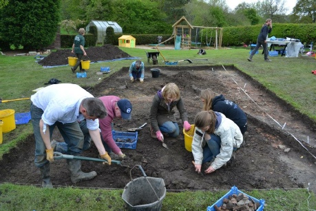 Heath End Community Archaeology Excavation Leicetsershire