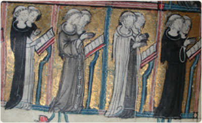 Medieval monks