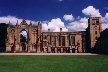 Newstead Abbey, Nottinghamshire. Formerly a medieval priory of Augustinian Canons.