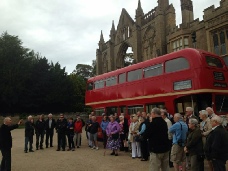 Robin Hood Express Archaeology and History Bus Tour at Newstead Abbey Sherwood Forest