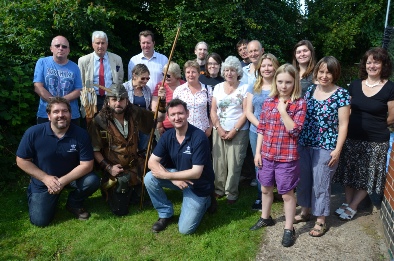 Robin Hood Village Archaeology Sherwood Forest launch event