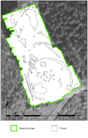 Geophysical survey Thynghowe Sherwood Forest