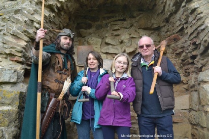 Robin Hood and Sherwood Forest Archaeology Proejct Volunteers