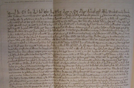 Part of the Charter of the Forest