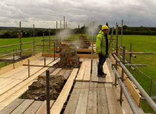 Andy Gaunt Archaeologist at King John's Palace