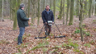 Geophysical Resistance Survey using RM15 Resistance Meter- Mercian Archaeological Services CIC